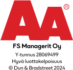 Me olemme luottokelpoinen yritys Bisnode rating järjestelmän mukaan. Bisnode rating on automaattinen ja jatkuvapäivitteinen luottoluokitusjärjestelmä.